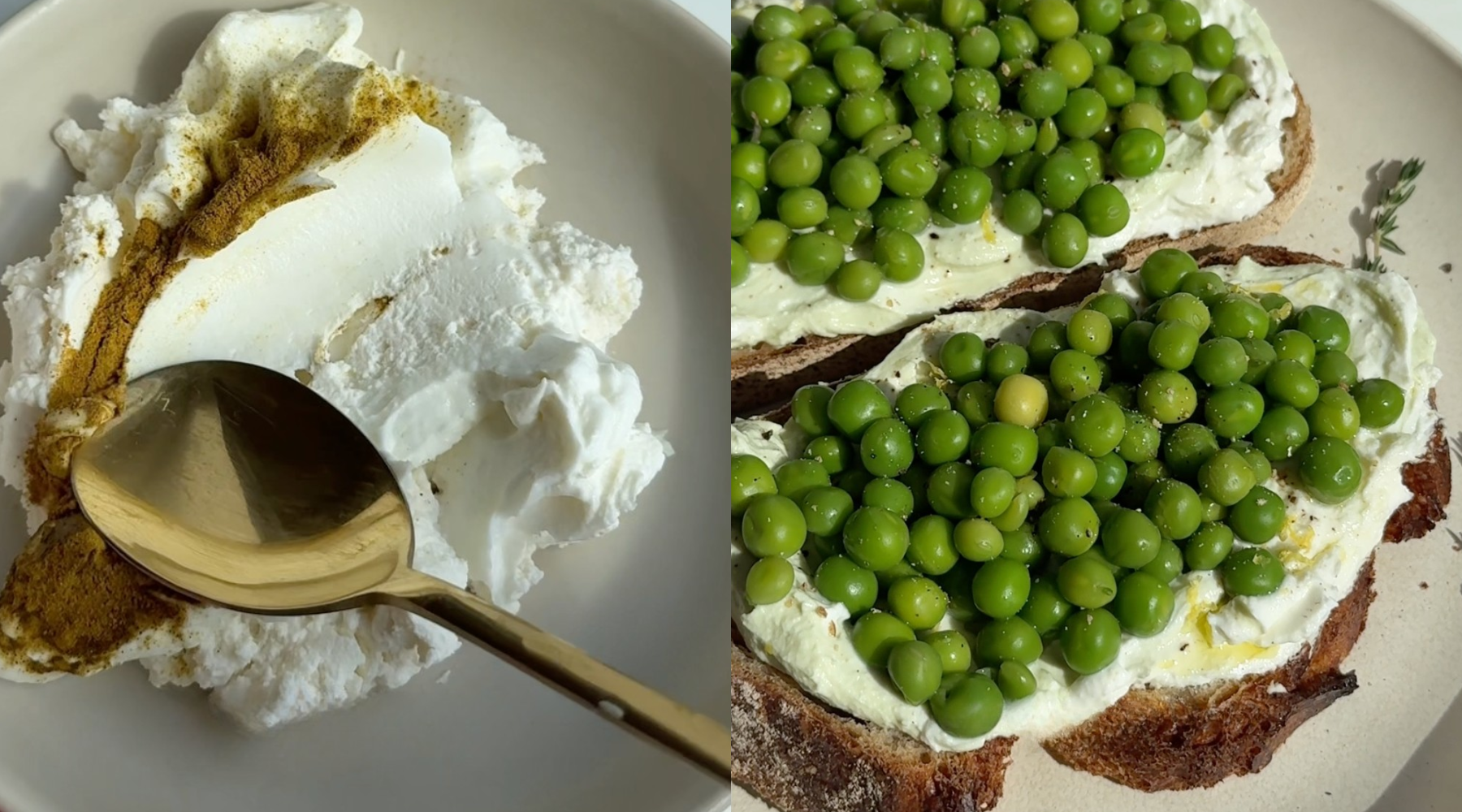 Erbsen-Brot – Dein grüner Power-Toast am Morgen