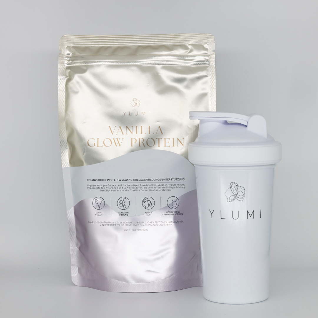 VANILLA GLOW PROTEIN + SHAKER