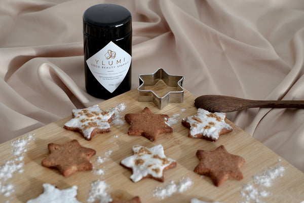 YLUMI WEIHNACHTSBÄCKEREI: VEGANE & GLUTENFREIE COCO BEAUTY ZIMTSTERNE