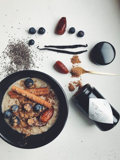 Rezept Porridge Zimt Blaubeere Superfood