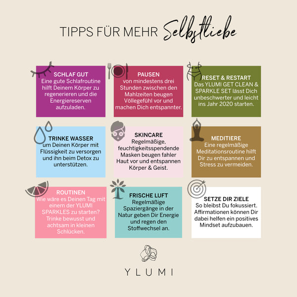 TIPPS FÜR MEHR SELBSTLIEBE – LOVE YOURSELF MORE